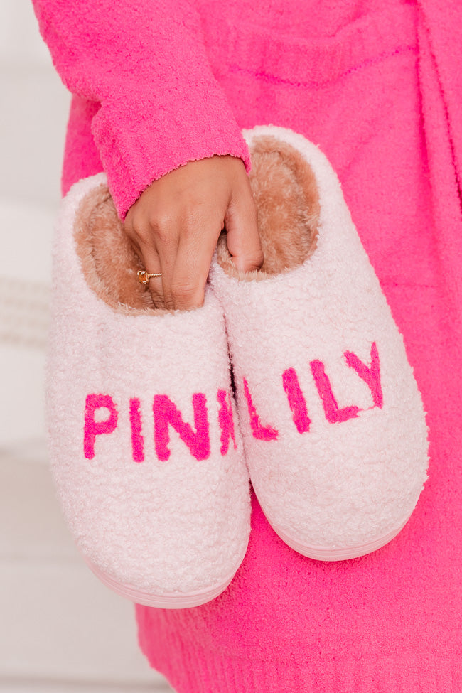 Pink Lily Slippers