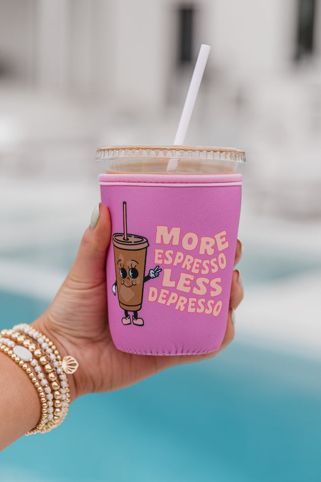 More Espresso Iced Coffee Drink Sleeve SALE