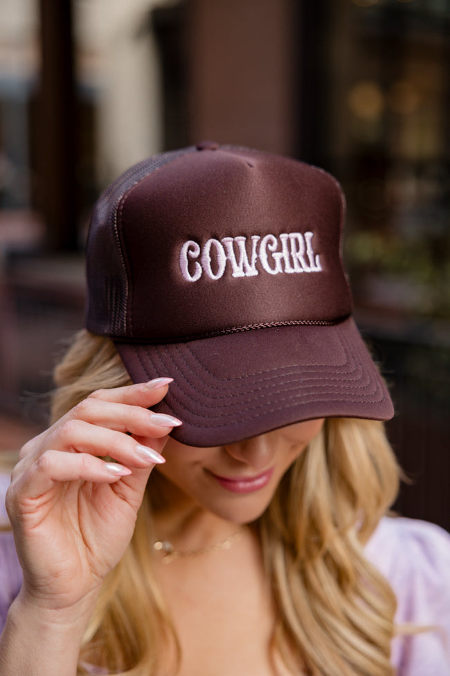 Cowgirl Brown Trucker Hat