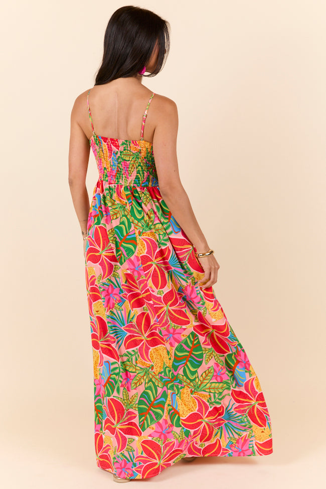 Keep It Floral Pink Printed Dress