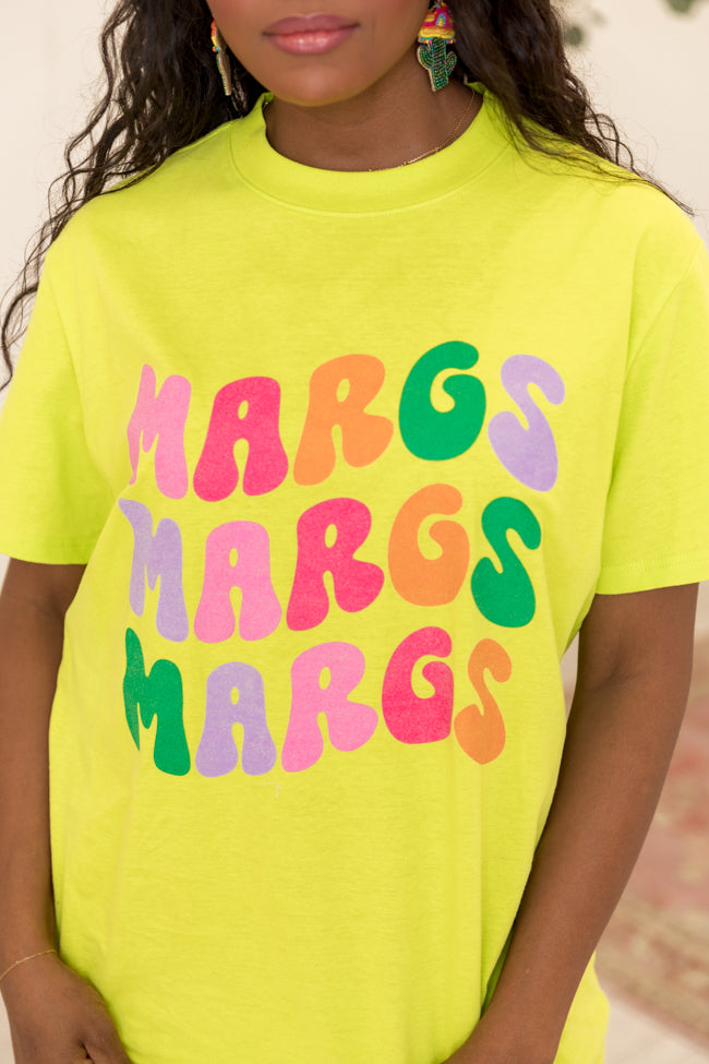 Margs Repeat Neon Oversized Graphic Tee