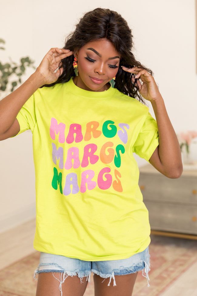 Margs Repeat Neon Oversized Graphic Tee