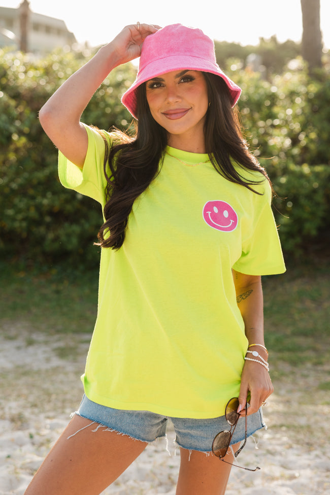 Errrbody At The Lake Neon Oversized Graphic Tee