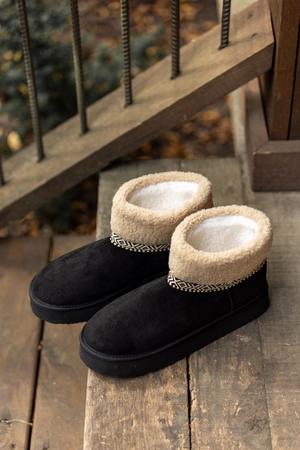 Payton Black Platform Boots FINAL SALE