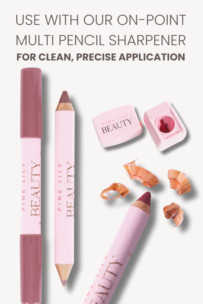Pink Lily Beauty Double Bloom Dual Lipstick and Lip Liner - Mauve Moment
