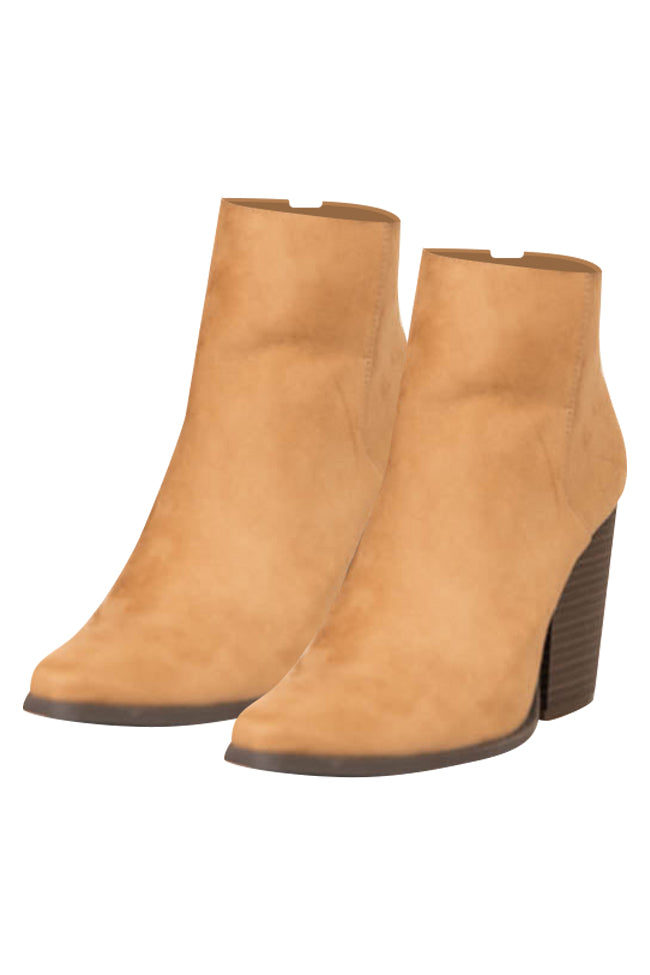 Cecily Brown Suede Booties FINAL SALE