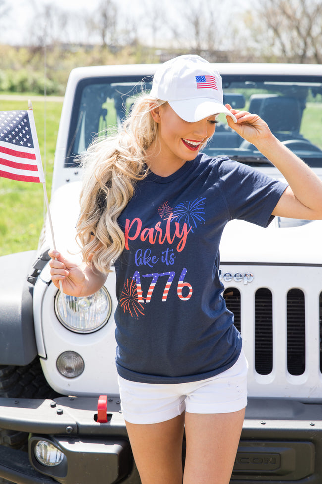 Party Like It's 1776 Script Graphic Tee