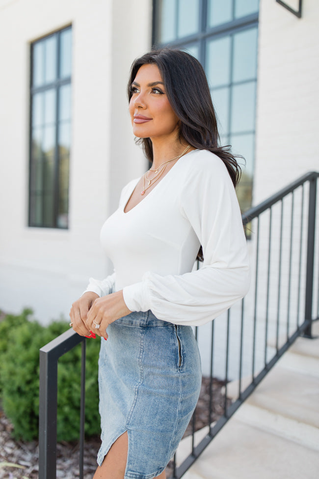 Nothing But The Best White Bodysuit