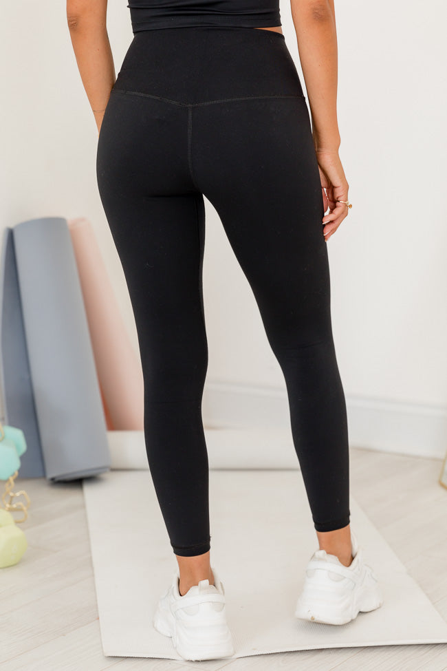 Amazon.com: Alsa 7/8 Workout Leggings with Back Pockets, Seamless Tummy  Control High Waist Buttle Soft Butt-lifting Running Gym Ankle Length Jogger  Yoga Pants for Women Black : Clothing, Shoes & Jewelry