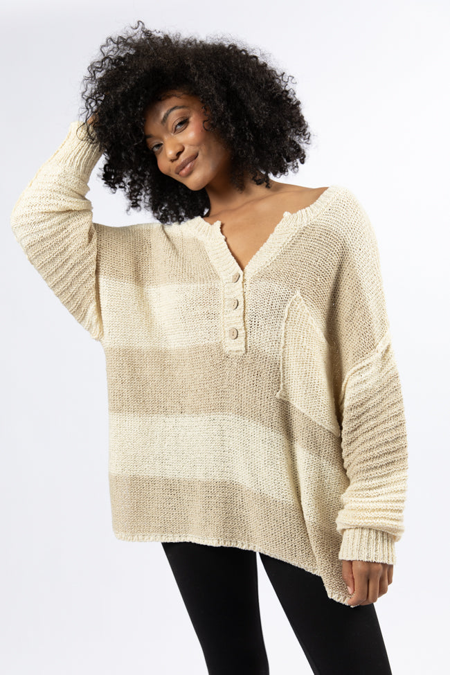 Cream sweater best sale