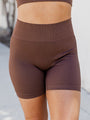 Making Strides Brown Seamless Active Biker Shorts FINAL SALE