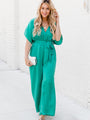 Path To Happiness Teal Jumpsuit FINAL SALE