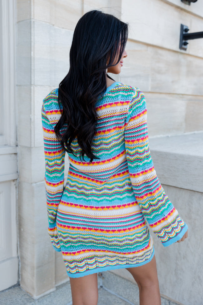 Crochet mini dress - Women curated on LTK