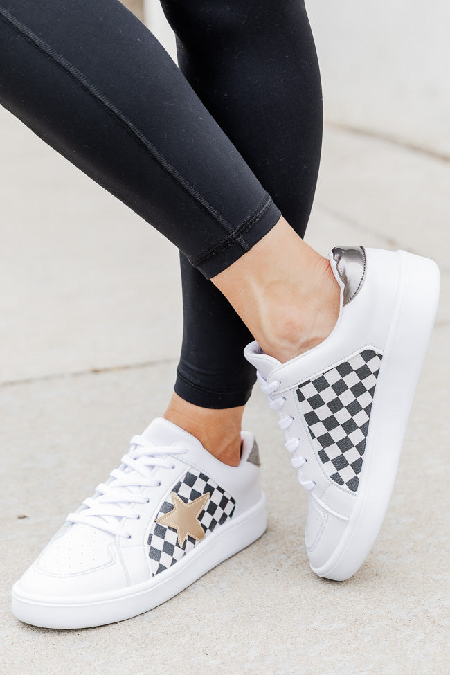 Lilly Checkered Sneaker