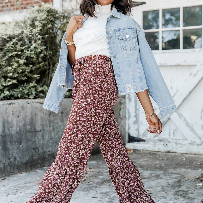 Floral pants that never go out of style! 🌸 #TimelessFlorals