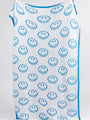 Make Me Believe Blue Smiley Blanket FINAL SALE