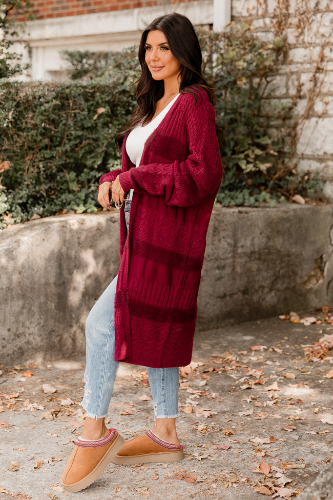 Fuzzy hotsell long cardigan