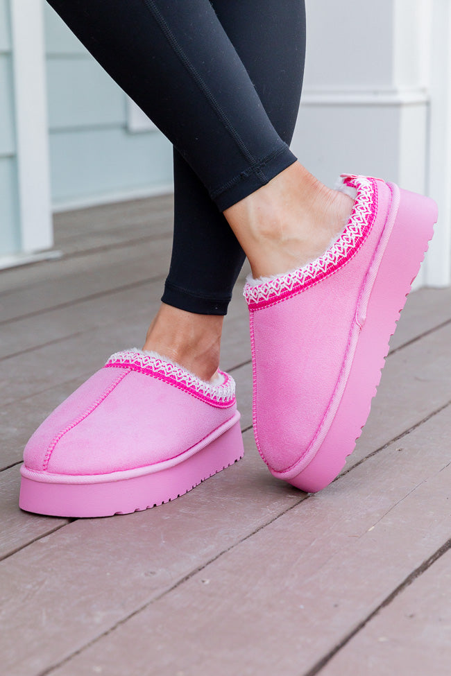 Pink Lily Slippers