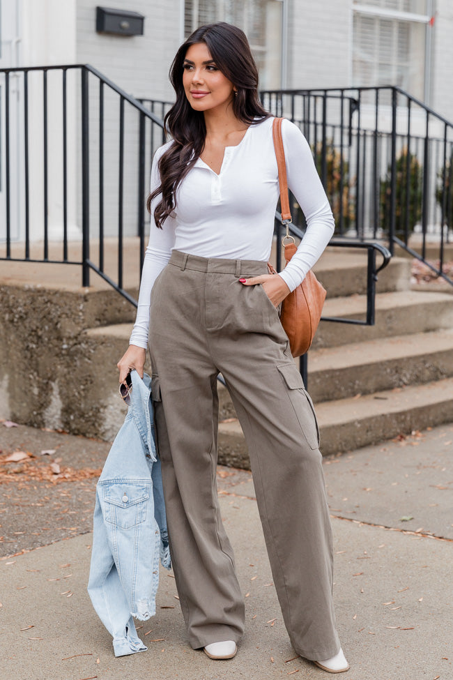 The Petite Pleated Wide Leg Pant