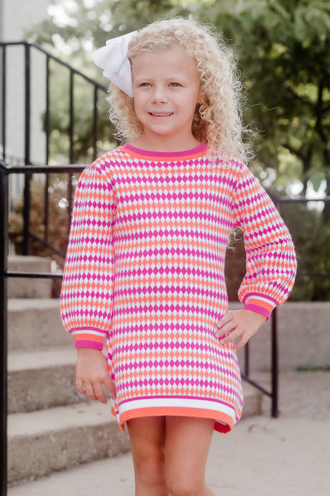 Ravelry: Kids Cozy Cabled Sweater Dress pattern by I Need It Crochet