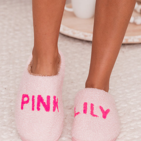Best Wishes Pink Plaid Satin Pajama Top