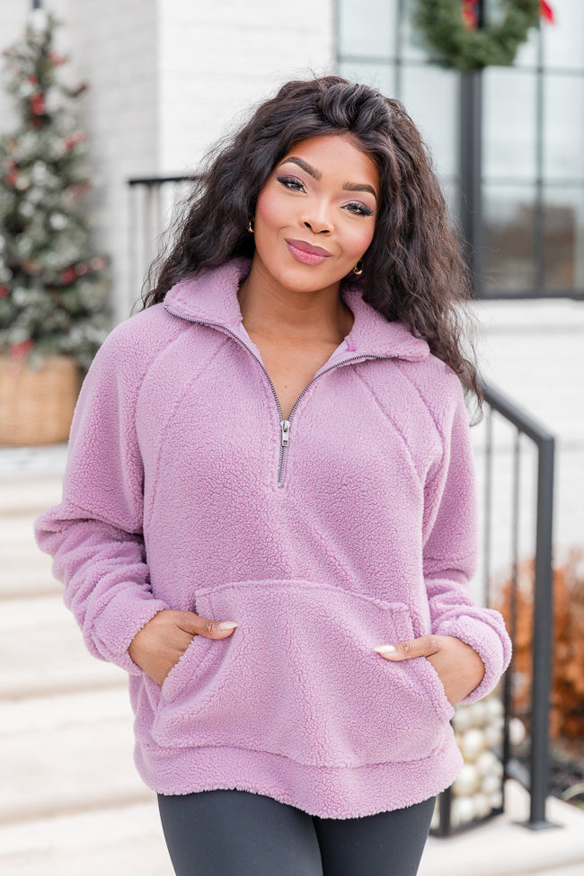 Sherpa 2025 pullover purple