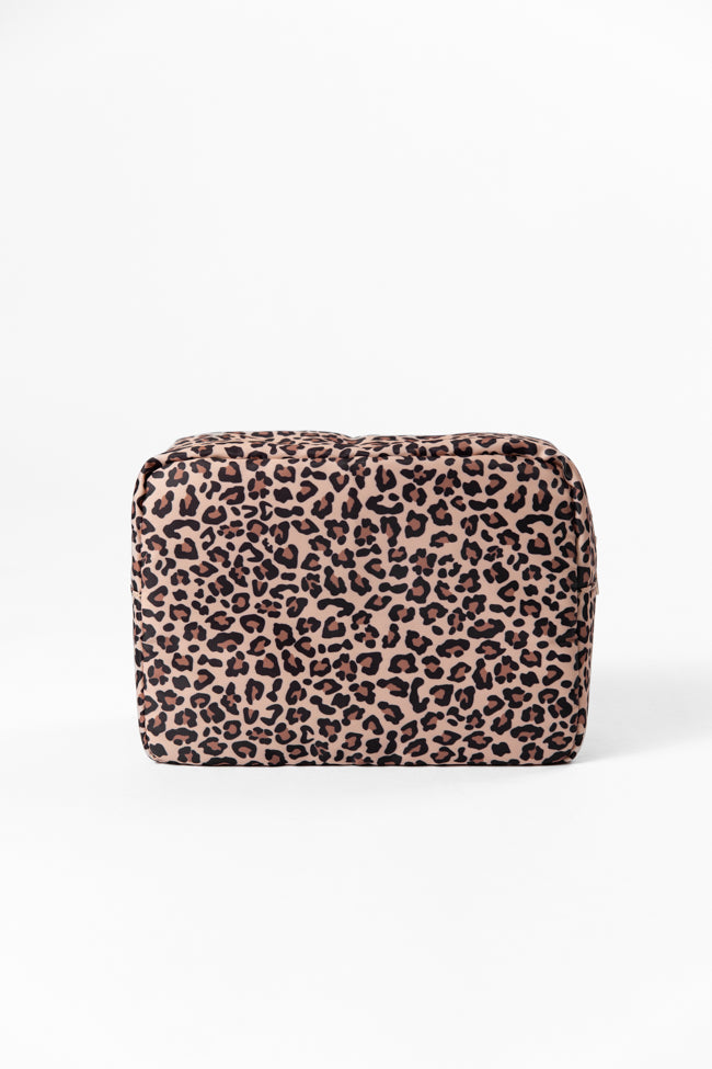 Leopard Travel Pouch Set