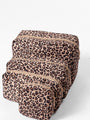 Leopard Travel Pouch Set