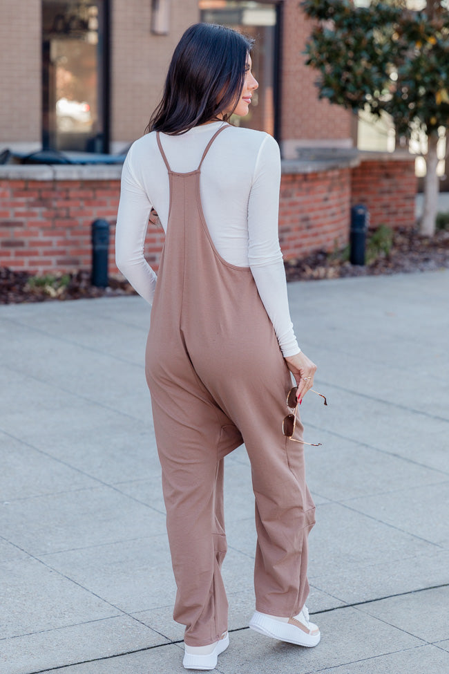 Day In The Life Dark Mocha Jumpsuit