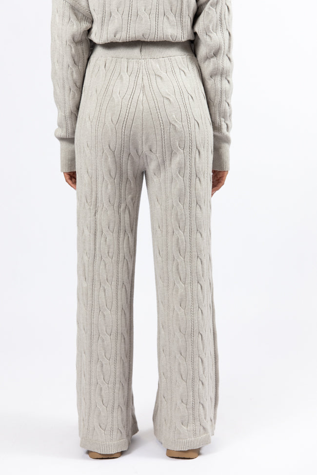 Forever Winter Cable Knit Lounge Pants DOORBUSTER