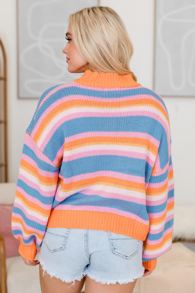 Everything About You Multi Striped Sweater