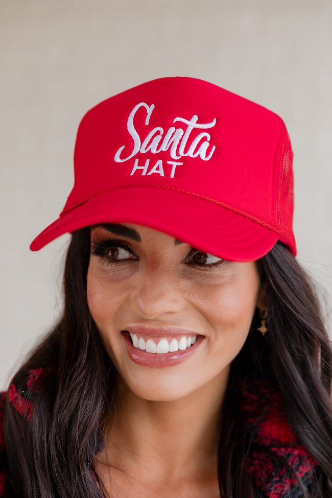 Santa Hat Red Trucker Hat