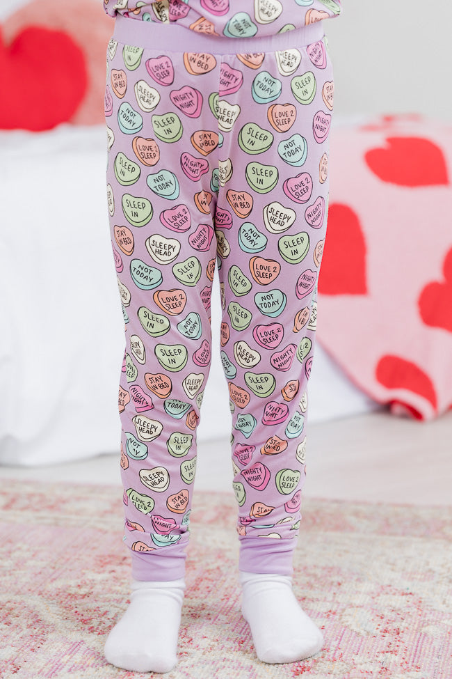 Sweetest Love Pastel Candy Heart Pajama Top FINAL SALE