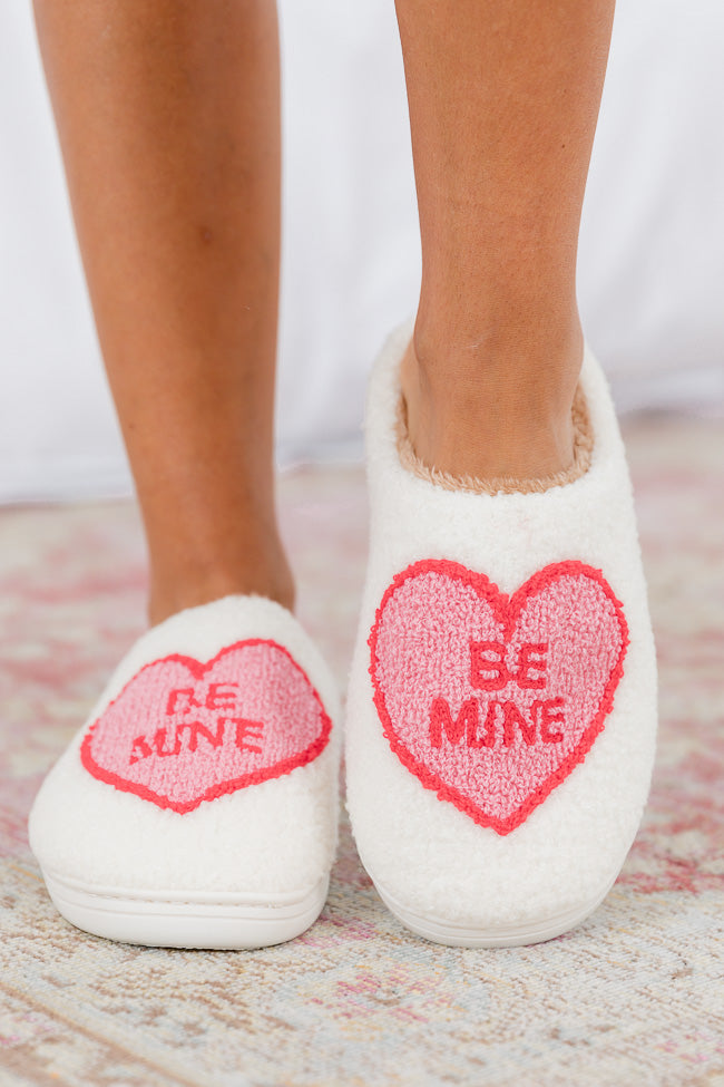 Be Mine Slippers FINAL SALE