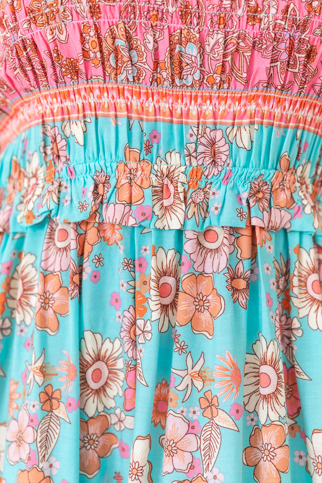 What Dreams Are Made Of Printed Maxi Dress