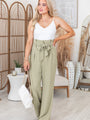 Sweet Gesture Green Paperbag-Waist Jumpsuit FINAL SALE