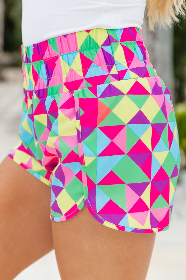 Errands To Run in Dimensional Diva High Waisted Athletic Shorts