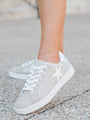 Karlie Taupe Rhinestone Star Sneaker