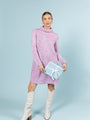 Winter Skies Multi Knit Sweater Dress