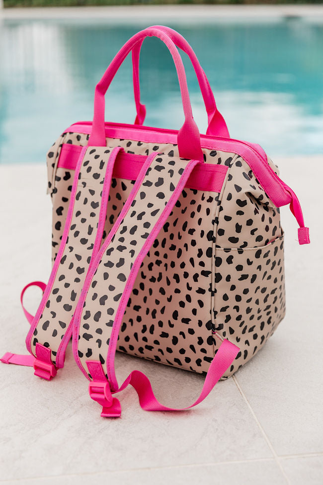 Backpack Cooler In Nina Leopard