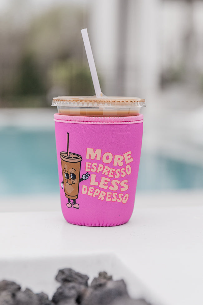 More Espresso Iced Coffee Drink Sleeve