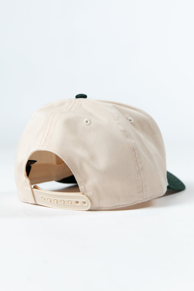 Nice List Dark Green and Khaki Trucker Hat