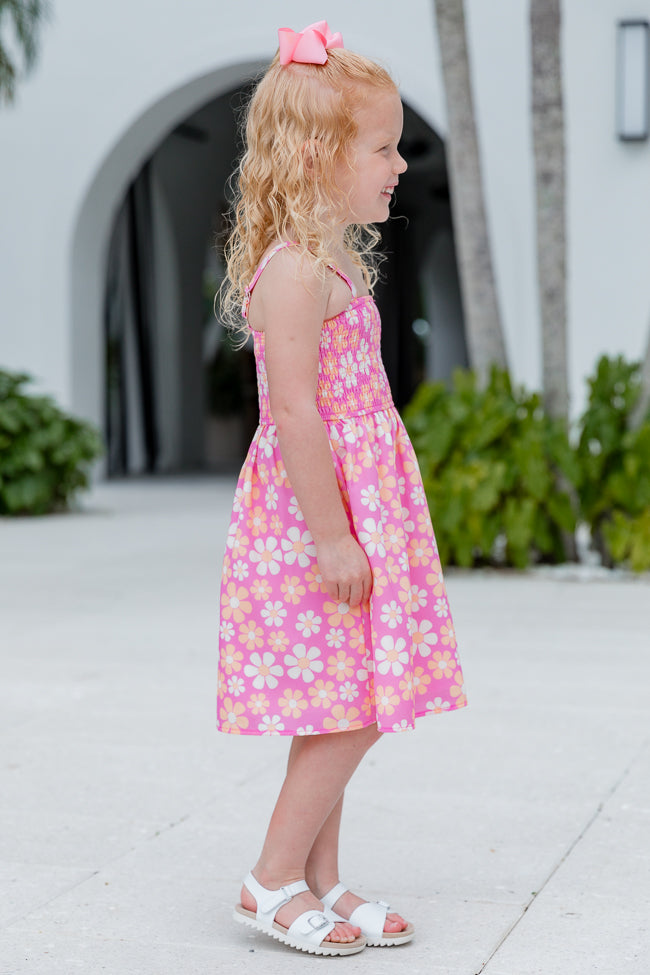 Kid's Sunny Skies Pink Dress