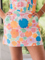 Botanical Blossoms Floral Skort FINAL SALE