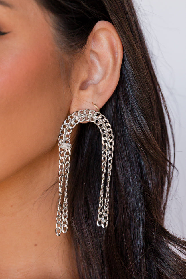 Chain U-Shaped Earrings
