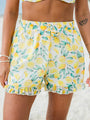 Every Summer In Summer Sunshine Pull On Chiffon Shorts