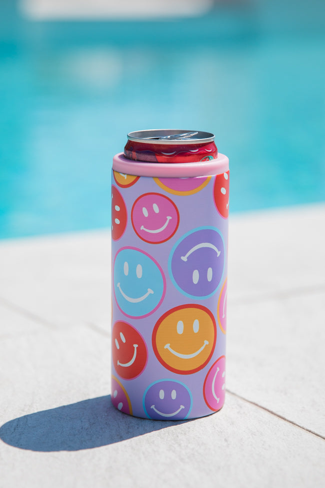 Bright Smiley Slim Can Cover