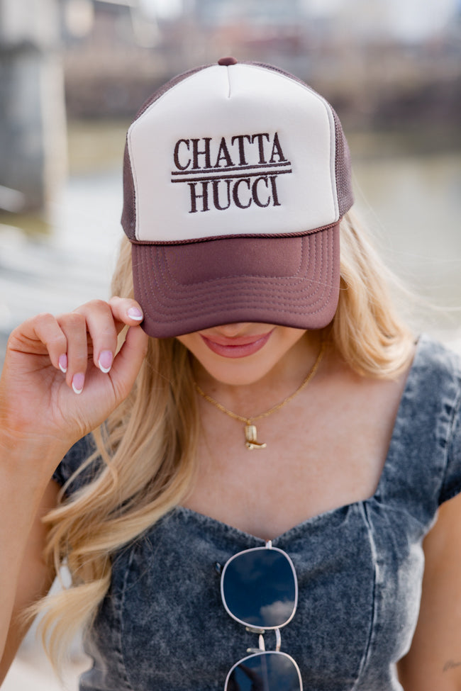 Chatta Hucci Tan/Brown Trucker Hat