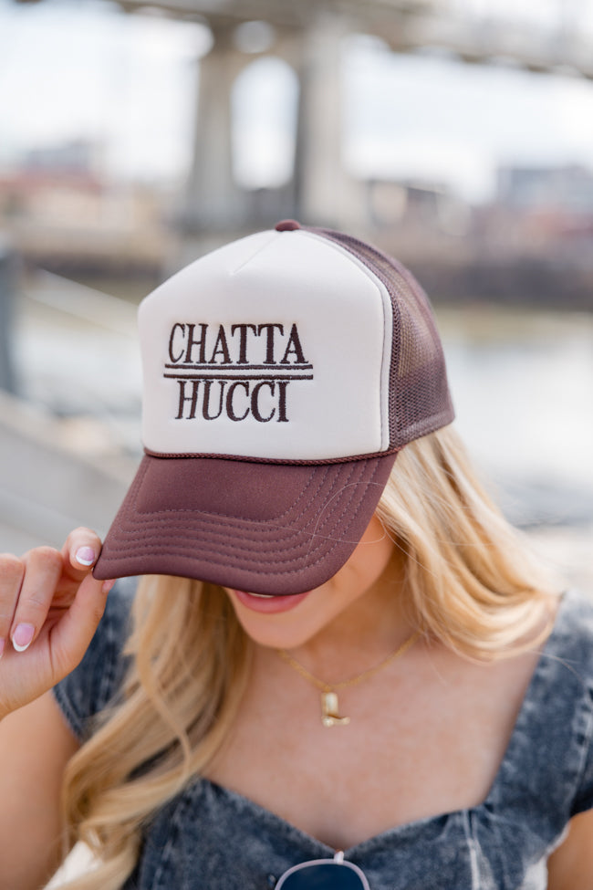 Chatta Hucci Tan/Brown Trucker Hat