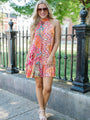 Petals And Posies Paisley Multi Halter Neck Mini Dress FINAL SALE